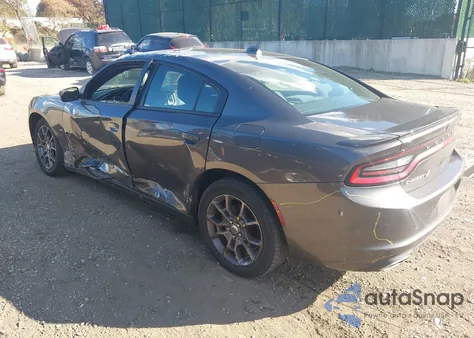 2018 Dodge Charger Gt Awd из США, поврежденный, VIN 2C3CDXJG6JH323993